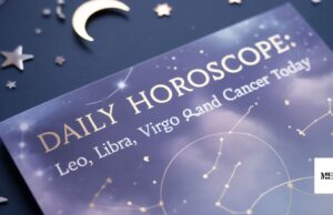 Daily Horoscope: Leo, Libra, Virgo and Cancer Today daily horoscope in urdu