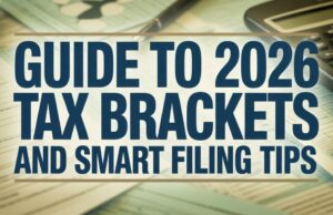 Guide to 2026 Tax Brackets and Smart Filing Tips 2026 Tax Brackets