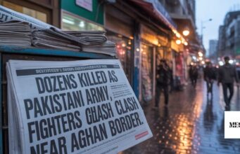 Dozens killed as Pakistani army, fighters clash near Afghan bored Dozens killed as Pakistani army