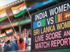 India Women vs Sri Lanka Women Live Score and Match Report India Women vs Sri Lanka Women