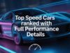 Top Speed Cars Ranked with Full Performance Details Speed Cars Ranked