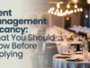 Event Management Vacancy: What You Should Know Before Applying Event Management Vacancy